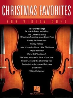 HAL LEONARD CHRISTMAS Favorites For Violin Duet
