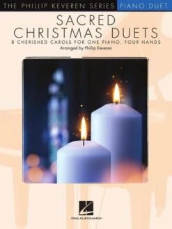 HAL LEONARD PHILLIP Keveren Sacred Christmas Duets For Piano Duet Intermediate