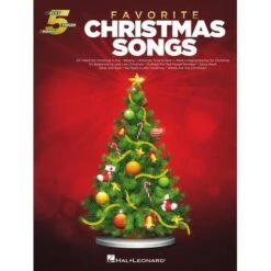 HAL LEONARD FAVORITE Christmas Songs For 5 Finger Piano
