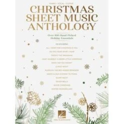HAL LEONARD CHRISTMAS Sheet Music Anthology For Piano/vocal/guitar
