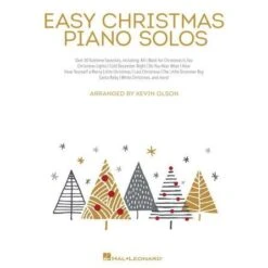 HAL LEONARD EASY Christmas Piano Solos Arranged By Kevin Olson
