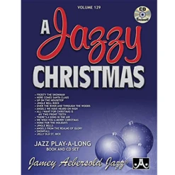 JAMEY AEBERSOLD VOLUME 129 A Jazzy Christmas Book With Online Audio