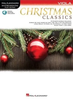 HAL LEONARD HAL Leonard Instrumental Play-along Christmas Classics For Viola