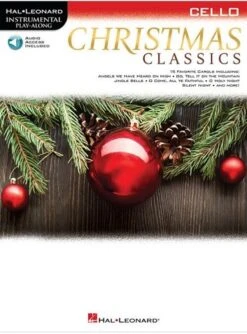HAL LEONARD HAL Leonard Instrumental Play-along Christmas Classics For Cello