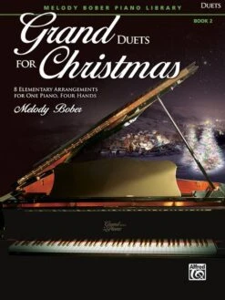 ALFRED GRAND Duets For Christmas Book 2 For Elementary Level Piano ,1 Piano 4 Hands
