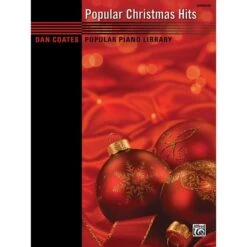 ALFRED POPULAR Christmas Hits Dan Coates Popular Piano Library Advanced
