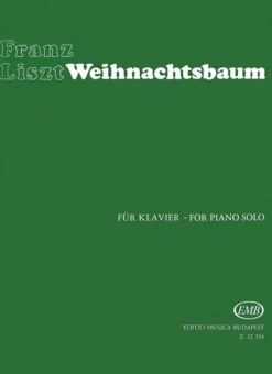 EDITIO MUSICA BUDAPE LISZT Christmas Rtee For Piano Solo
