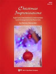 BASTIEN PIANO CHRISTMAS Improvisations Book 1 Arranged By Dennis Alexander