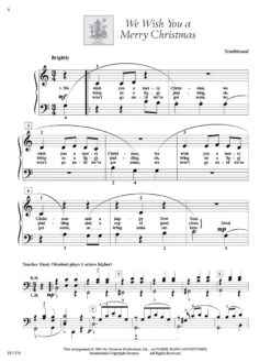 FABER ADULT Piano Adventures Christmas Book 1 -Jingle Bells Store ff1370 06z