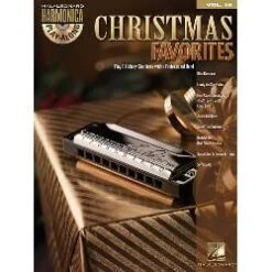 HAL LEONARD HARMONICA Play Along Vol 16 Christmas Favorites