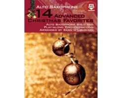 CARL FISCHER 14 Advanced Christmas Favorites For Alto Saxophone With Play Along Cd